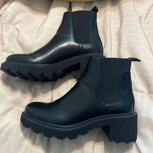 Zara slip on booties